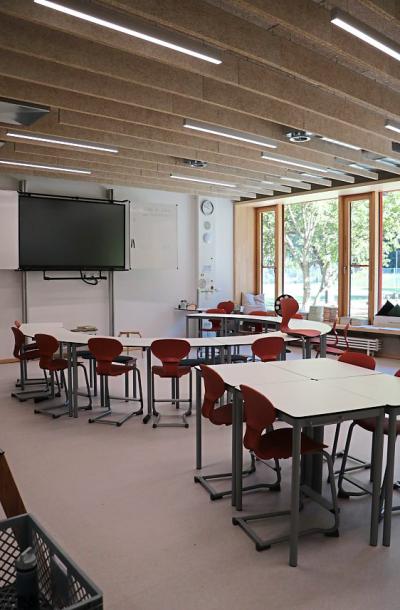 Klassenzimmer der Grundschule Ost